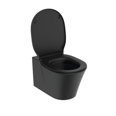 CAPAC WC CONNECT AIR SOFT CLOSE WRAP OVER, SILK BLACK